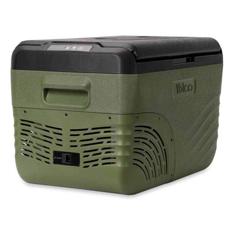 Front Yolco NX30 Green z panelem sterowania