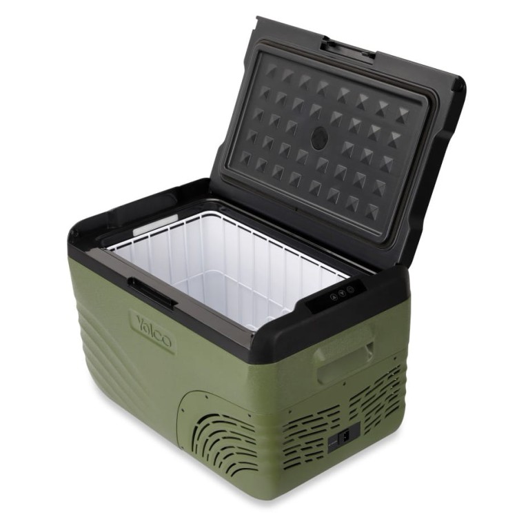 Yolco NX30 Green z otwartą pokrywą