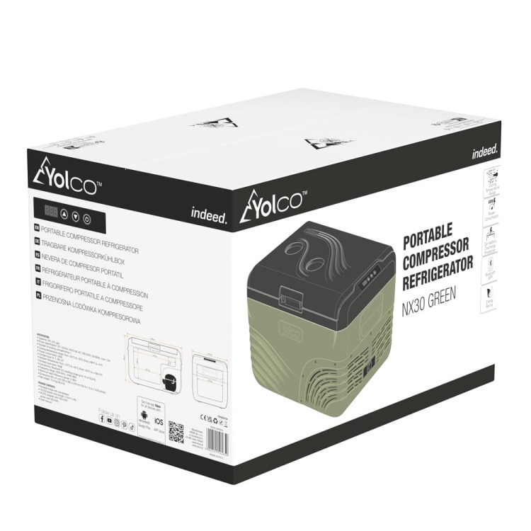 Opakowanie produktowe Yolco NX30 Green