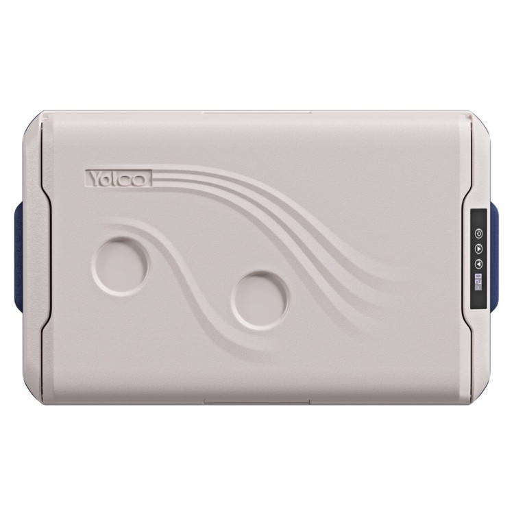 Detal białej części obudowy Yolco NX30 Blue