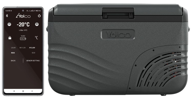 Wymiary zewnętrzne Yolco NX30 Carbon