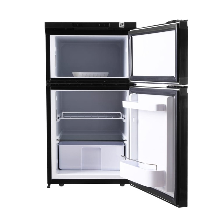 Yolco RL80D Black z otwartymi drzwiami