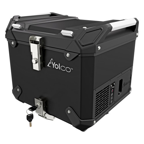Lodówka motocyklowa Yolco MCX17 Black w czarnej obudowie